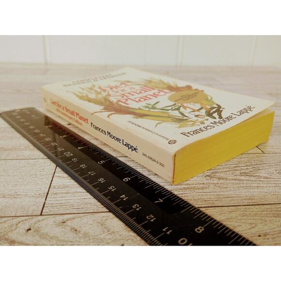 DIET FOR A SMALL PLANET By Frances Moore Lappe *Excellent Condition* 1983 PB Vtg - Picture 7 of 14